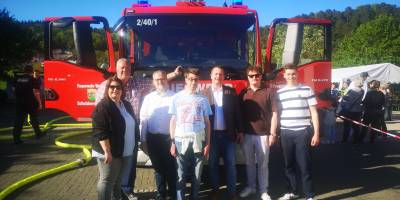 Neues Feuerwehrfahrzeug für den Schutzbereich Ost